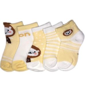 Toddler Fun Animal Design Cotton Blend Socks